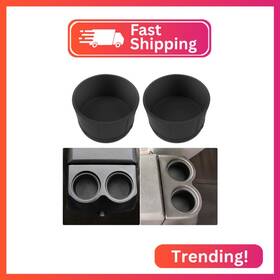 Ao-102592 Aotemilk Rear Of Center Console Cup Holder For Ford F150 2004-2014 Non-flow Thro