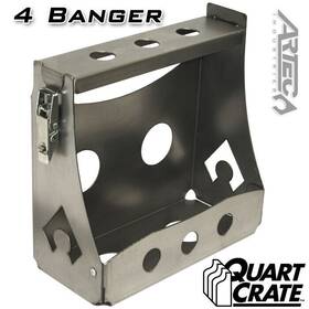 Qc0043 Artec Industries For Quart Crate 4 Banger Aluminum