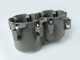 03.27.23.2 Audi 2009 - 2012 Q5 8r Cup Holder Dual Compartment Console Center Interior Oem