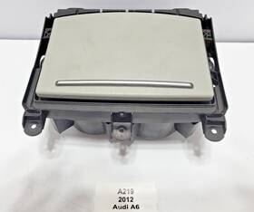 4g0862534bc5 Audi 2012-2018 Oem A6 A7 S6 S7 Front Center Console Dual Cup Holder Trim Gray