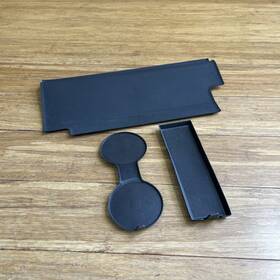 4s1857105 Audi Oem 2018 - 2023 R8 Cup Holder Glove Compartment Insert Mat Set Of 3