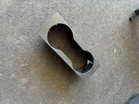 8d0-862-533 Audi 00-02 A4 S4 B5 Center Console Dual Drink Cup Holder 1.8l Oem 2.7l Black 2.8