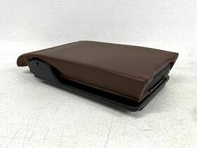 8v0-885-081-ak-qt7 Audi 2015-2020 A3 Rear Seat Center Arm Rest Console Leather Brown Oem Lot2535
