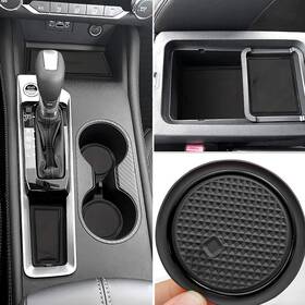 Auovo Aue100606 Anti Dust Mats Door Pocket Liners For Altima 2019-2023 14pcs/set Black