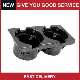 Automall Tech 766549929362 Car Center Console Cup Holder Carbon Fiber Pattern Single For Bmw M3 2001-2006