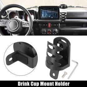 Automall Tech 782685052283 Multi-function Drink Cup Mount Holder Set Plastic For Suzuki Jimny 2019-2021