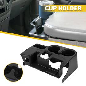 Auxito 768067208868 Center Console Cup Holder For 2003-2012 Dodge Ram 1500 2500 3500 Storage Box J