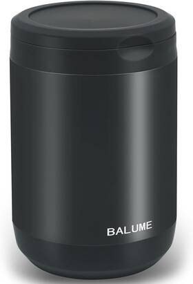 Xkca-20211230 Balume Car Ashtray Accessories Mini Trash Can Detachable One Size Black