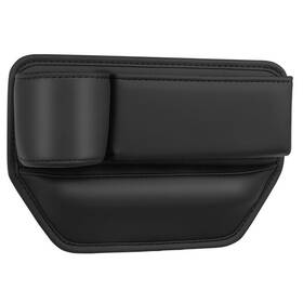 Fjsba1 Bcsmmcar Car Seat Crevice Storage Box Auto Filler Organizer Bag Leather With Bottle Holder
