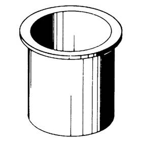 Gh33-w1 Beckson Standard Series 3 Inch D White Can Holder