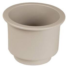 Gh43n1 Beckson Spigot Series 3-1/4 Inch D Beige Cup Holder W Drain