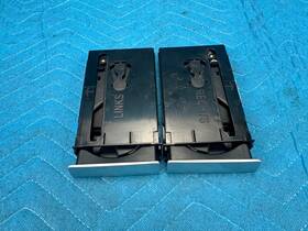 3d0885119e Bentley Cont Flying Spur Rear Seat Center Cup Holders 2pc Set 2006-2012 Oem