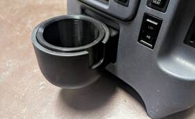 Bhc-0172 Bh3d Printing Prado Landcruiser Back Seat Cup Holder 1996-2001