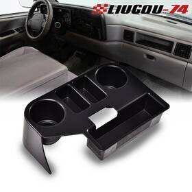 Big225588 Big-wheel Black Console Cup Holder Fit For 1994-1997 Dodge Ram 1500 2500 3500 Center Us