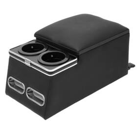 Usy22-0006 Bimiti Truck Console Organizer With Cup Holder Phone Stand Suitable For Car Van