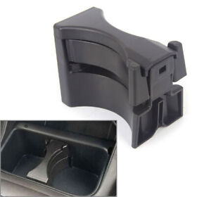 Black Abs Center Console Cup Holder Insert Divider For Toyota Tacoma 2005-2015