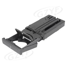 Black Folding Stretch Cup Holder Stand For Audi A6 C5 1998-2005 A4 1998-2002