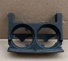 51167127150 Bmw 2000-2006 X5 Front Center Console Dual Cup Holder Insert Trim Tray Unit Oem