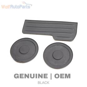 51169384370 Bmw 750i Xdrive G12 - Center Console Cup Holder / Storage Bin Rubber Insert Set