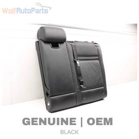 52207170276 Bmw 2007-2013 X5 - Rear Left Upper Seat Backrest Cushion With Armrest / Cup Holder