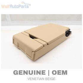52207278003 Bmw 2011-2016 535i Xdrive F10 Lci - Rear Seat Armrest / Cup Holder 7278003