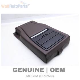 52207353234 Bmw 2014-2018 X5 35i F15 - Rear Seat Center Armrest / Cup Holder 7353234