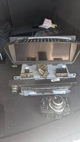 65129214927 Bmw 2010 E60 Cic System Complete Headunit 8.8 Inch Display Idrive Usb Aux