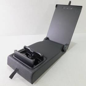 726787105 Bmw 12-18 F30 Sedan Rear Center Upper Seat Black Arm Rest Cup Holder