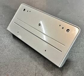 7898196 Bmw Oem E63 E64 E6x M6 Front License Plate Bumper Mount Holder Stratus Metallic