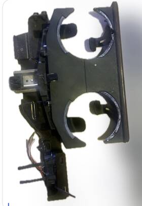 82472779 Bmw 1995 2001 E38 7 Series Popout Dash Cupholder / 740il 750il Nussbaum Working