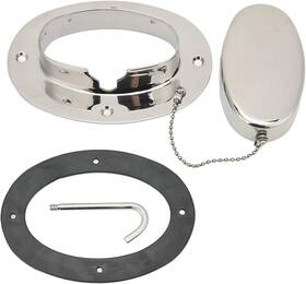 Locadenceo471uit89w Brand Locadence Chain Deck Pipe Stainless Steel Oval Marine Yacht Accessories