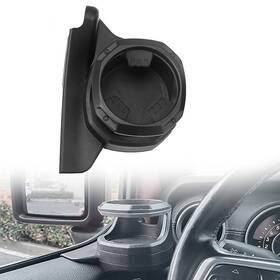 Caqp2333 Ca-auto Front Left Side Abs Car Window Cup Holder For Wrangler Jl 2018 2019 2020-2023