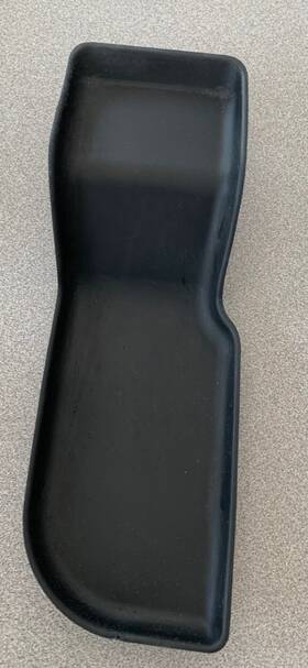 03-020-c Cadillac 04-09 Srx Left Side Cargo Storage Bin Rubber Mat Used Oem