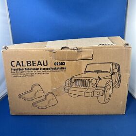 C2003 Calbeau Front Door Side Insert Storage Pocket Jeep Wrangler 2011-2018