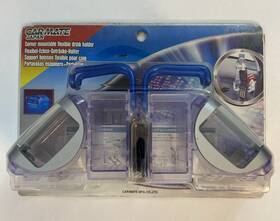 Carmate 973007773153 Clip Clap Corner Drink Holder Flexible Mountable Black Light Jdm Nos