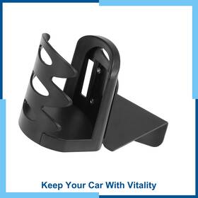 Carpopart 766549276152 Pack 1 Round Water Drink Cup Mount Holder Adjustable For Jeep Wrangler