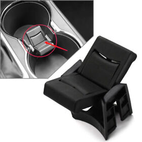Center Console Abs Cup Holder Insert Black Divider For Toyota Highlander 2014-20