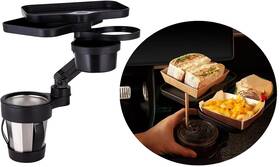 Cm-cup1 Chameleon360 Insulated Car Cup Holder With Food Table Tray