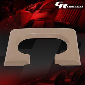 Crc-gecs007ta Charismatic Racing Concepts Medium Parchment Pebble Front Center Console Cup Holder Pad For 2004-2014 F-150