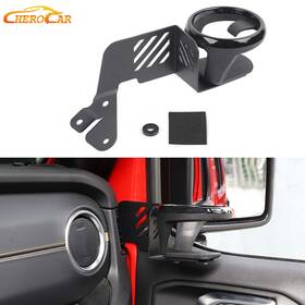 Cherocar20050705fhge1894 Cherocar Right Dash Mount Front Door Drink Cup Holder Rack For Jeep Wrangler Jl Jt 2018