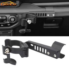 Cherocar20050705fhge683 Cherocar Black Center Dash Bottle Mount Cup Holder Bracket For Jeep Wrangler Jl Jt 2024