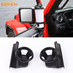 Cherocar2019ab08b20217825 Cherocar Sides Door Cup Holder Mount For Jeep Wrangler Jl/gladiator Jt 18-25 Accessories