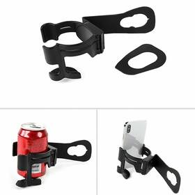 Cherocar2025021242 Cherocar Dash Mounting Cup / Phone Holder Bolt-on Stand Bracket For 12 Jeep Wrangler Jk