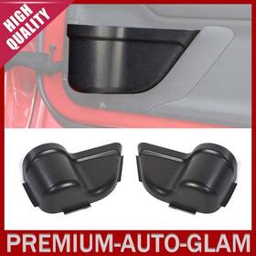 Cherocar25041736 Cherocar 2pc Front Door Storage Box Pockets Organizer Tray For Jeep Wrangler Jk Jku 11-17