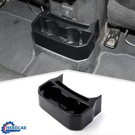 Cherocar25101687 Cherocar Rear Seat Mount Cup Holder Bracket Cover Stand For Jeep Wrangler 18 Jl Jt Acces