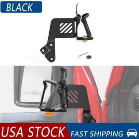 Meg2026020304 Cherocar Left Front Door Drink Cup Holder Mount Bracket For Jeep Wrangler Jl Jt 2018