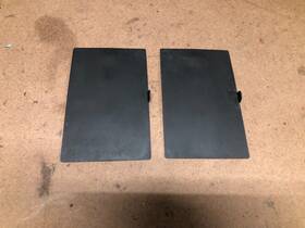 132845 Chevrolet 2007 2014 Chevy Silverado Center Console Jump Seat Storage Rubber Mat Insert Two