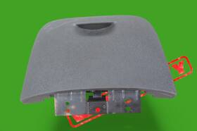 15290021 Chevrolet 07-14 Tahoe Suburban Rear Center Console Cup Holder Black Oem