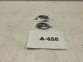 698.gm1o09 Chevrolet 2009 Chevrole Impala Badge Emblem Logo Sign Pair Chrome Set Oem