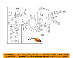 15838450 Chevrolet Gm Oem 05-13 Corvette Front Center Console-cup Holder